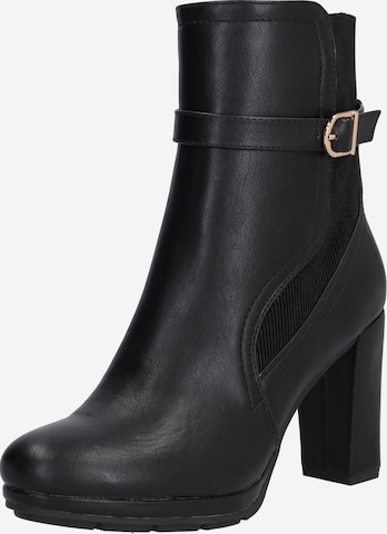 Bottines 'Sila Shoe' ABOUT YOU en noir : devant