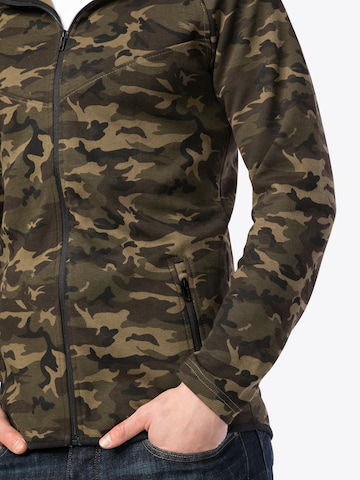 Urban Classics Кофта на молнии в Зеленый
