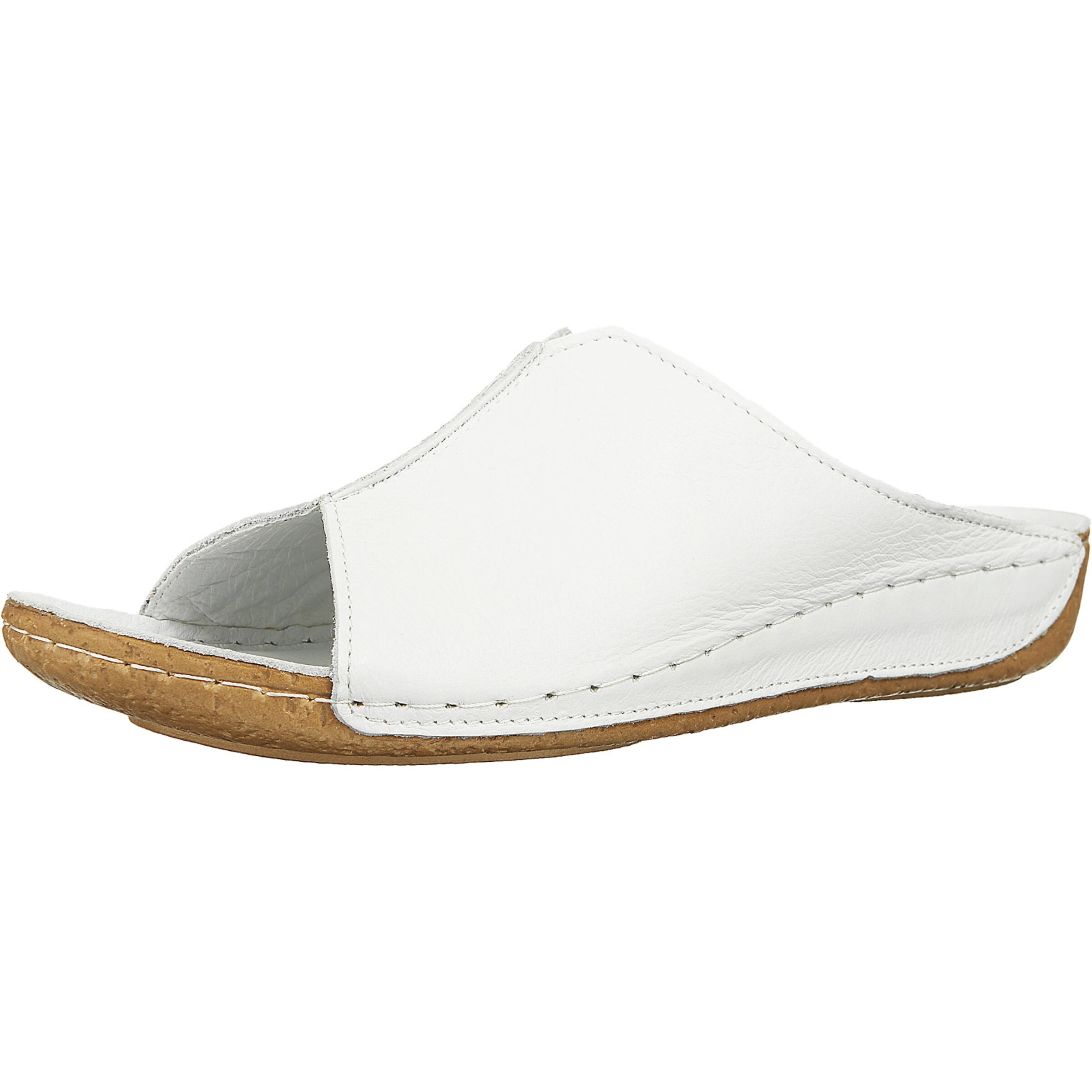 ANDREA CONTI Mules in White: front