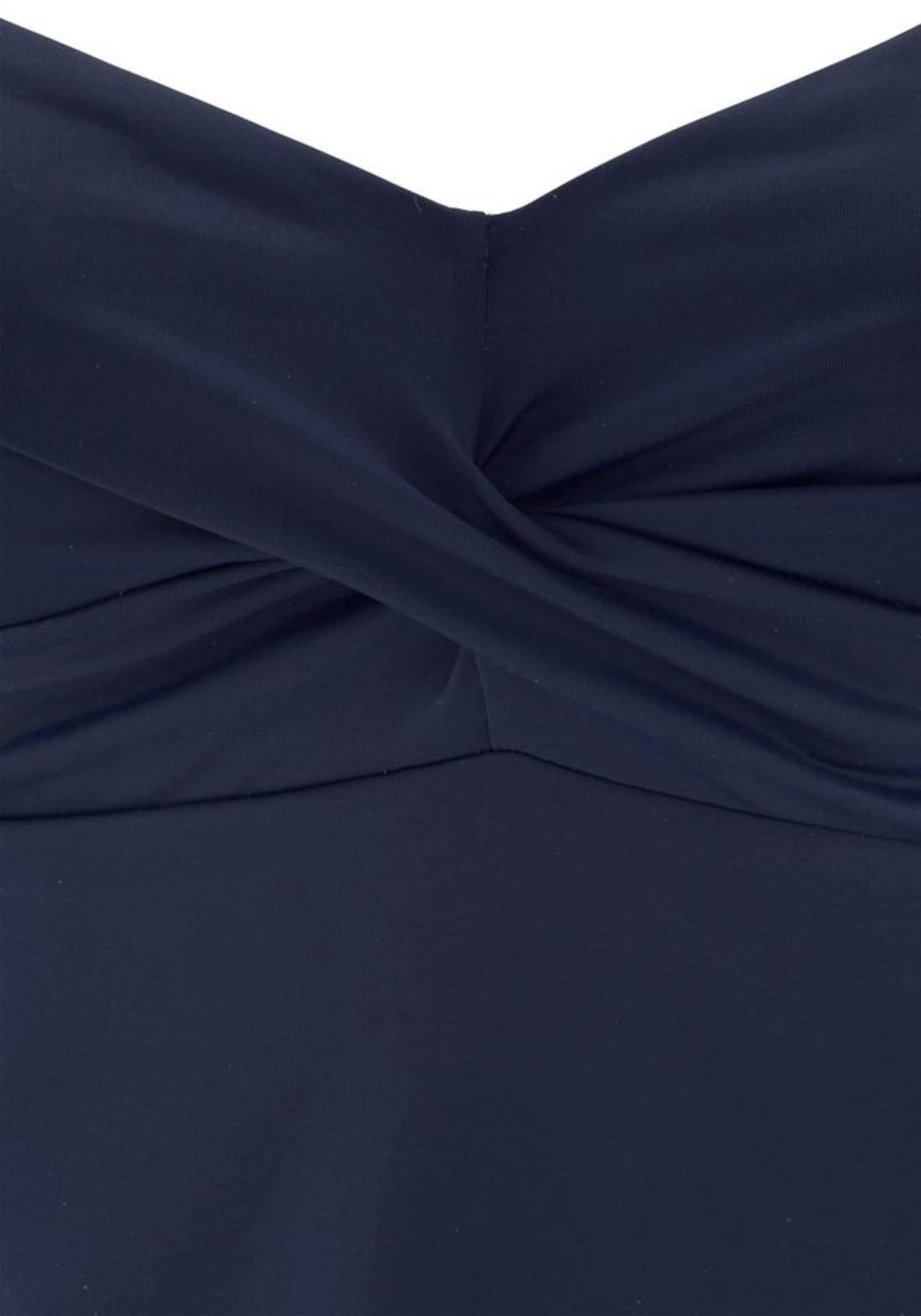 s.Oliver - Bustier Top de tankini 'Spain' en azul