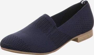 JANA Classic Flats in Blue: front