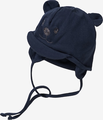 STERNTALER Beanie in Blue: front