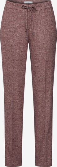 Pantaloni cu dungă 'Mareen' BRAX pe maro deschis / mov zmeură / negru, Vizualizare produs