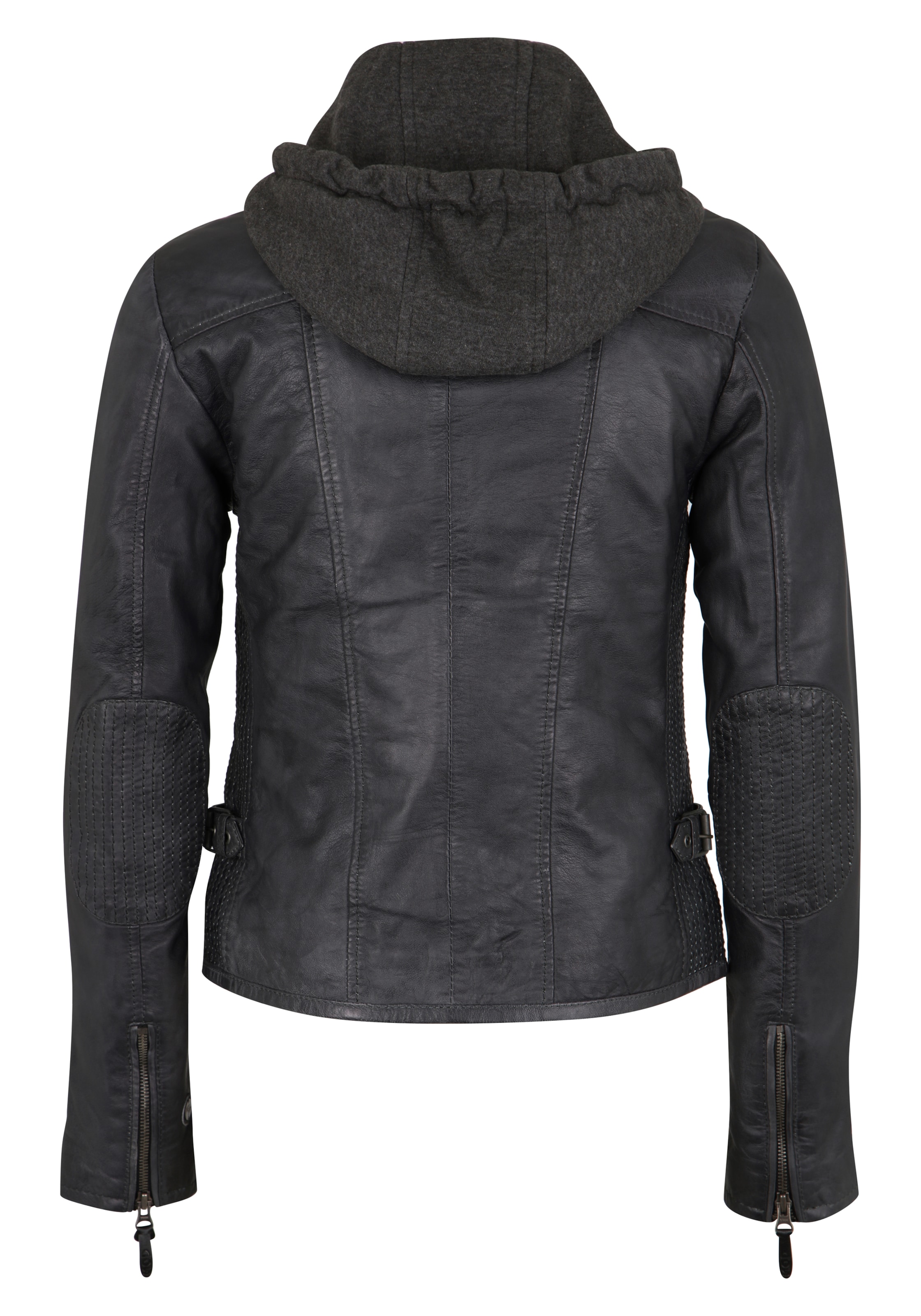 Miracle of Denim Lederjacke in Grau