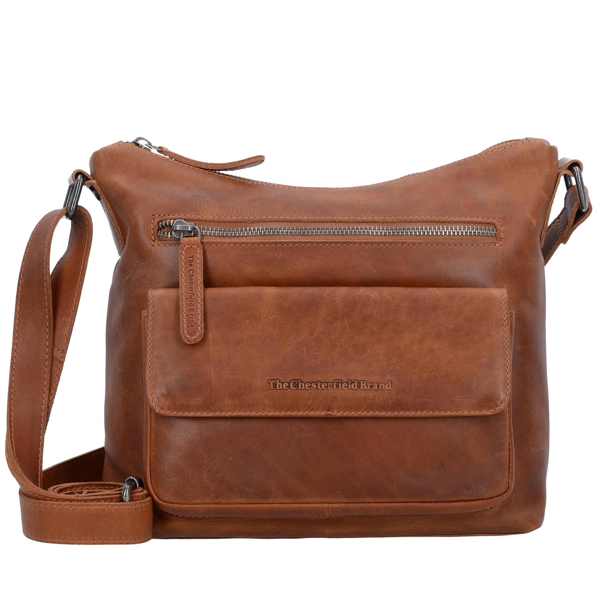 The Chesterfield Brand Crossbody Bag 'Hailey' in Brown: front