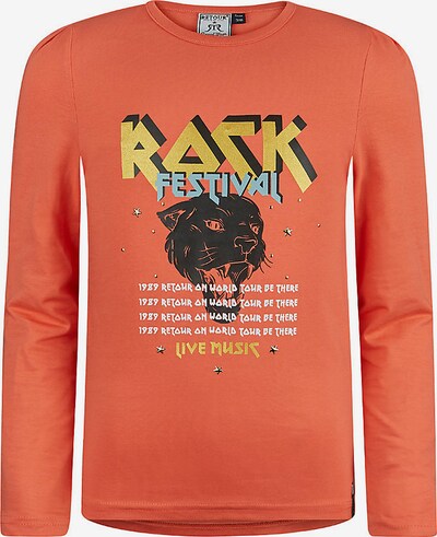 Retour Jeans Shirt in Smoke blue / Yellow / Light orange / Black / White, Item view