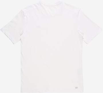 LACOSTE Regular Fit Funktionsshirt in Weiß: zadná strana