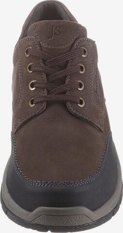 JOSEF SEIBEL Lace-Up Shoes 'Lenny' in Brown
