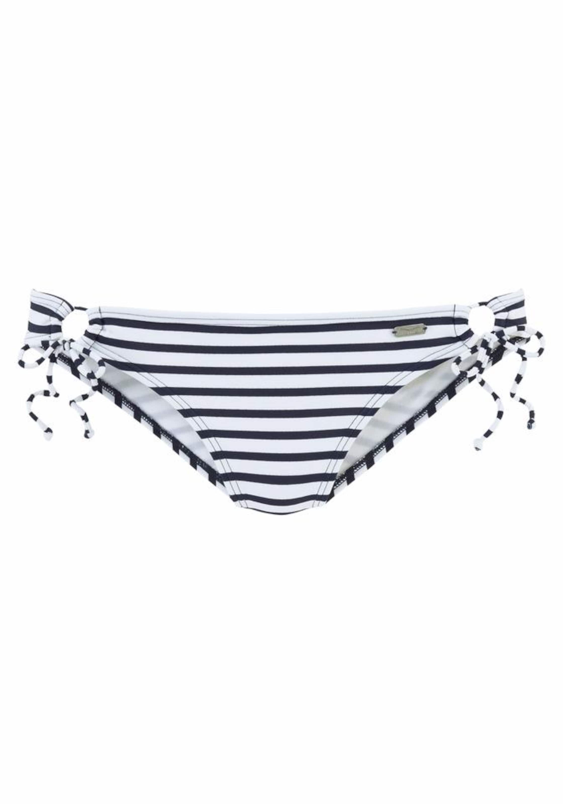 VENICE BEACH Bikini bottom in White: front
