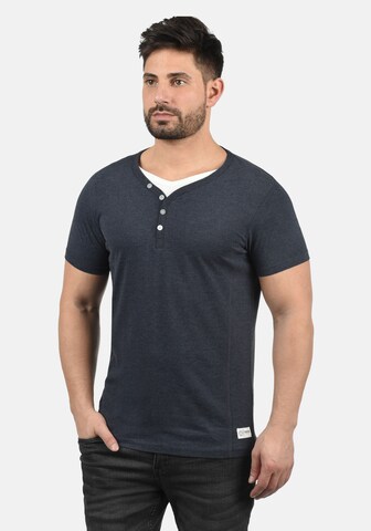 !Solid Layershirt 'Dorian' in Blau: predná strana