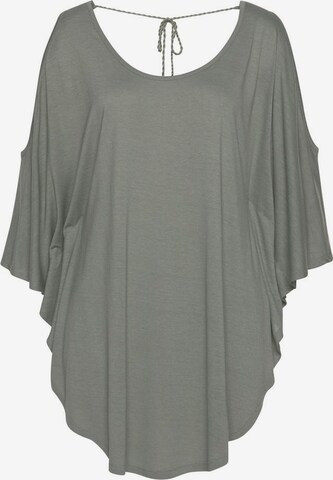 LASCANA Shirt in Groen: voorkant