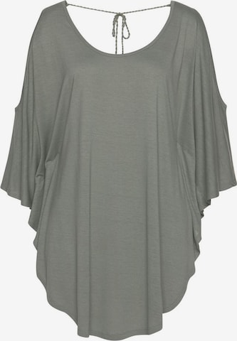 LASCANA Shirt in Green: front