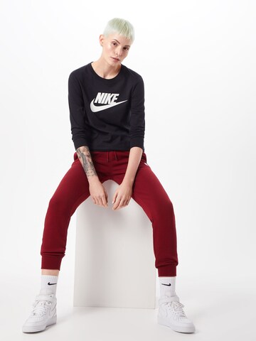 Nike Sportswear Majica 'Essential' | črna barva