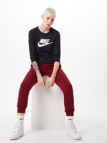 Nike Sportswear Shirt 'Essential' in Zwart