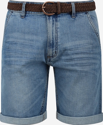 INDICODE JEANS Regular Shorts 'Quincy' in Blau: predná strana