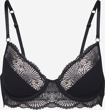 LOVJOI Regular Bra in Black: front