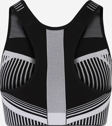 Regular Sutien sport de la NIKE pe gri: spate