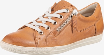 Paul Green Sneakers laag in Bruin: voorkant