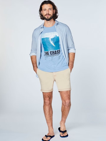 CHIEMSEE Regular Fit Sportshirt in Blau