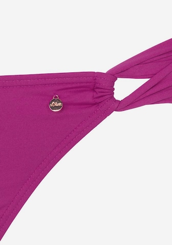 s.Oliver Push-up Push-Up-Bikini in Pink