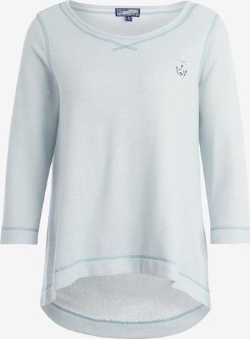 DREIMASTER Sweatshirt in Blue: front