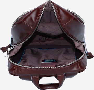 Piquadro Backpack 'Blue Square' in Brown