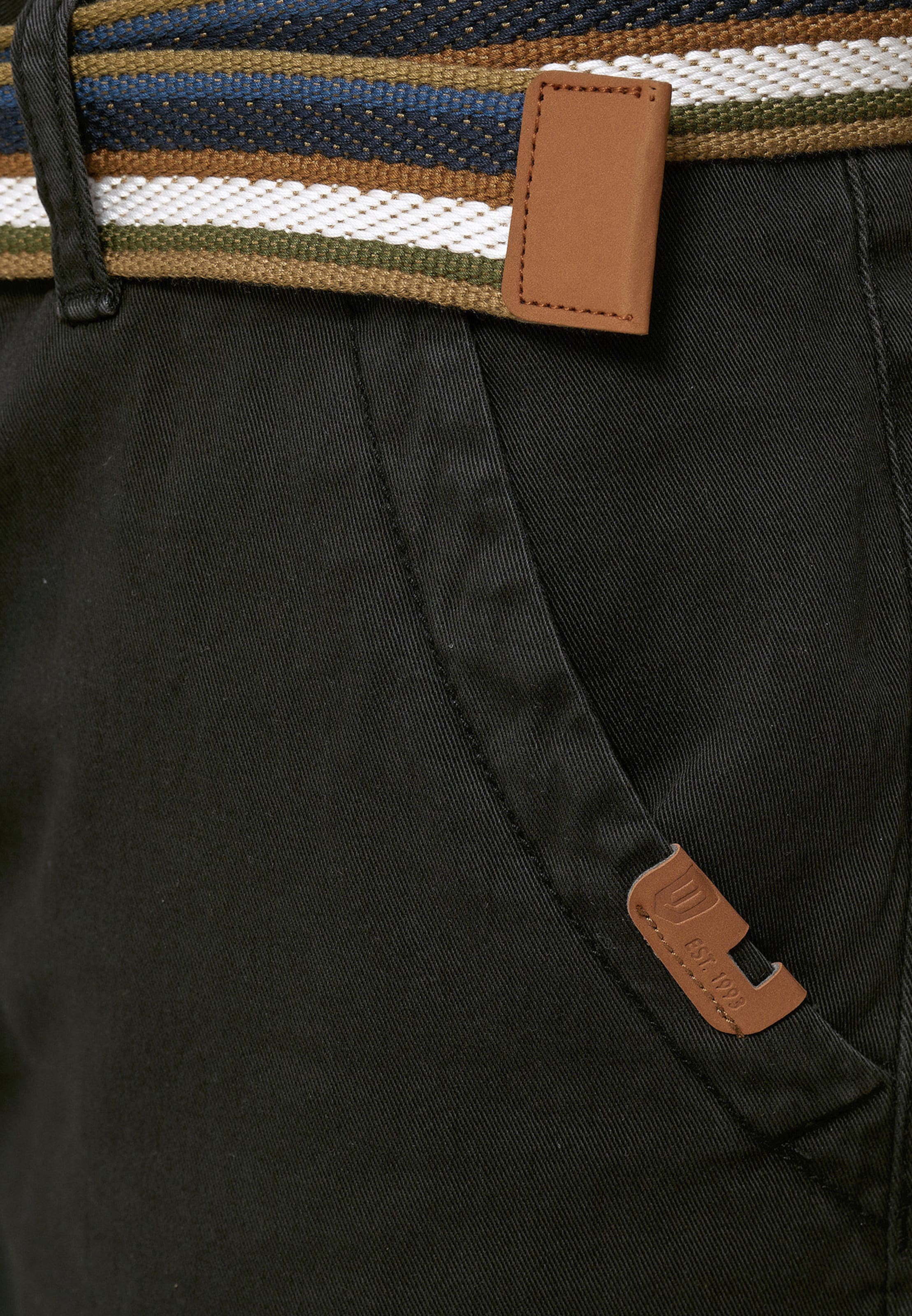 INDICODE JEANS Regular Broek 'Cuba' in Zwart