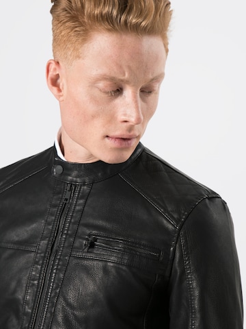 Only & Sons Between-Season Jacket 'Al Pu' in Black