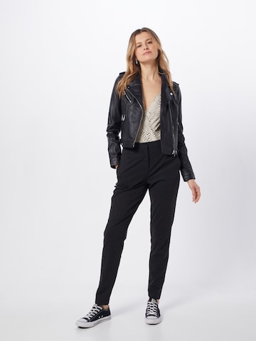 VERO MODA Tapered Bandplooibroek 'VMJUSSI' in Grijs