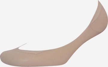 SYMPATICO Ankle Socks in Beige: front