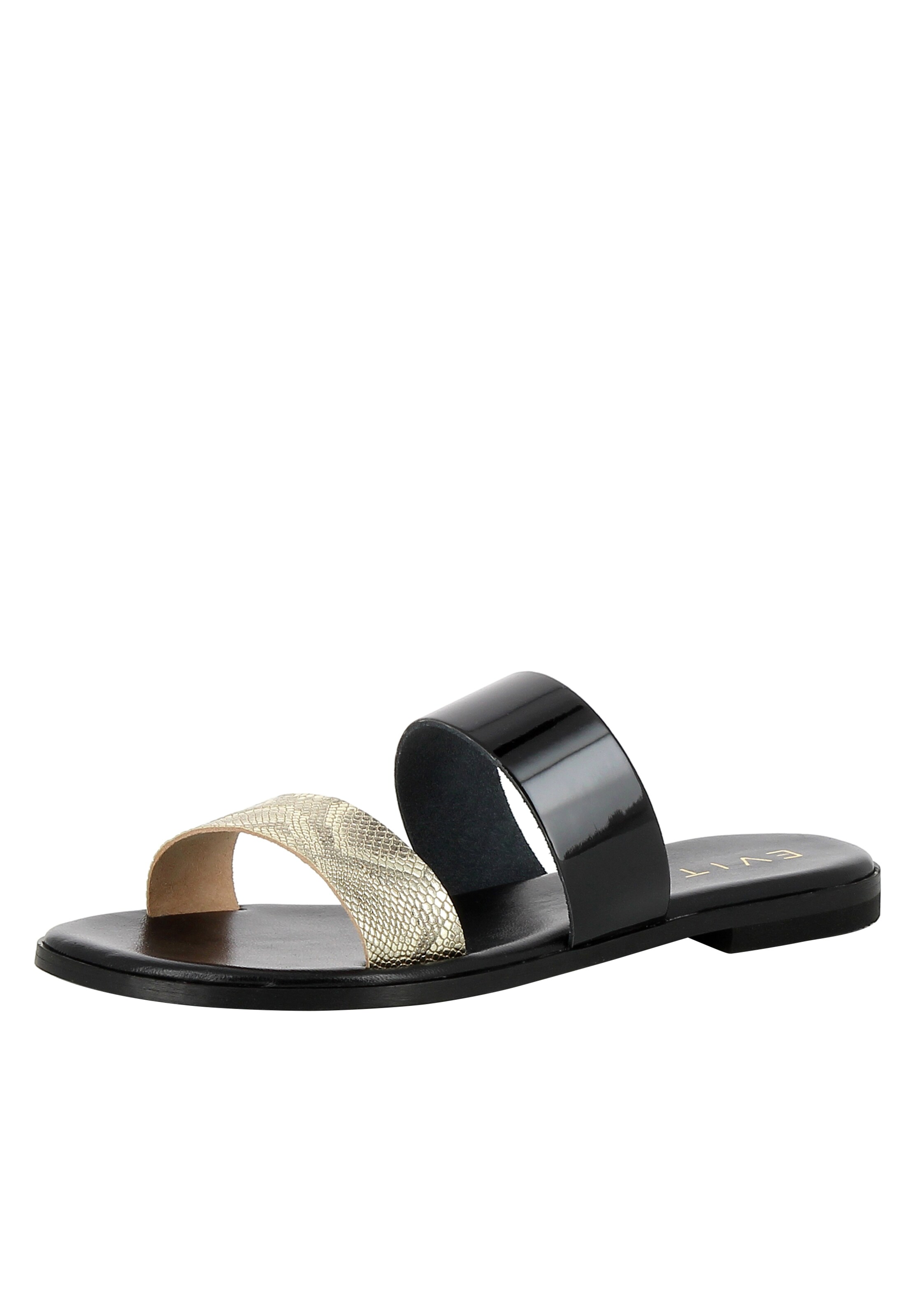 EVITA Sandale 'OLIMPIA' in Schwarz: Vorderseite