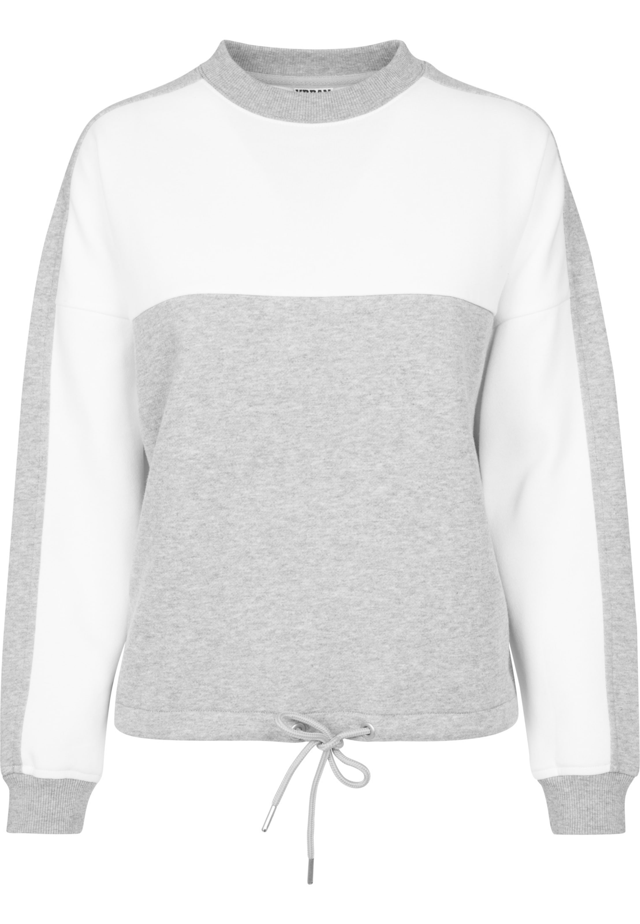 Urban Classics Sweatshirt in Grey: front