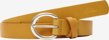 s.Oliver Belt in Yellow: front