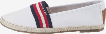 TOM TAILOR Espadryle w kolorze biały