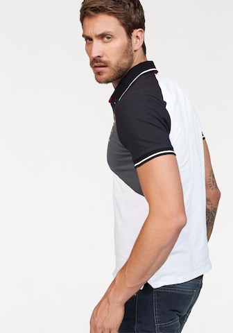 Bruno Banani Poloshirt in Weiß: Vorderseite