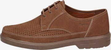 SIOUX Lace-Up Shoes 'Penol-XXL' in Brown