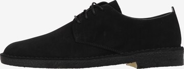 Clarks Originals Veterschoen 'Desert London' in Zwart: voorkant