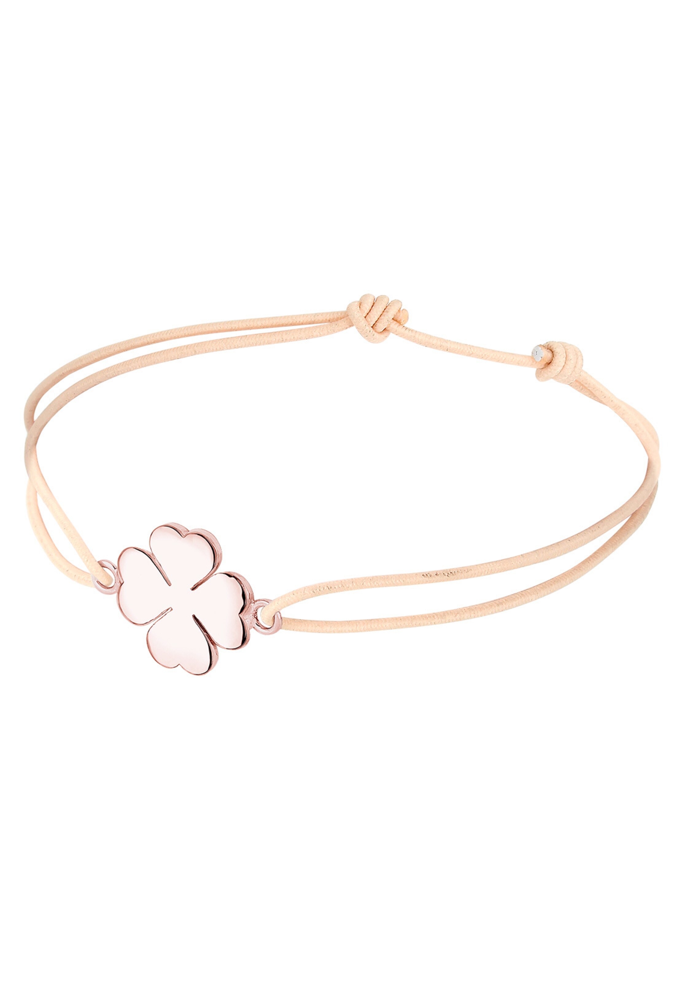 ELLI Armband 'Kleeblatt' in Roze