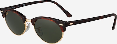 Ray-Ban Sonnenbrille in braun / dunkelgrün, Produktansicht