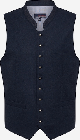 STOCKERPOINT Klederdracht gilet 'Levon' in Blauw: voorkant