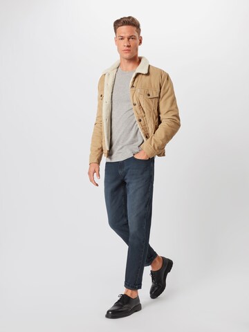 LEVI'S ® Shirt '2 Pack Crewneck Graphic' in Grey