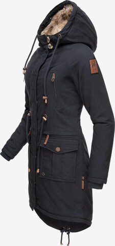 NAVAHOO Winterparka 'Rosinchen' in Blauw