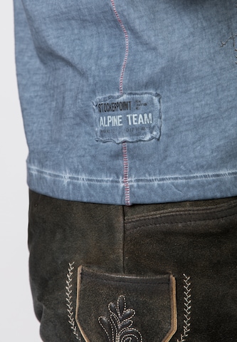 STOCKERPOINT Traditional shirt 'Berghero' in Blue
