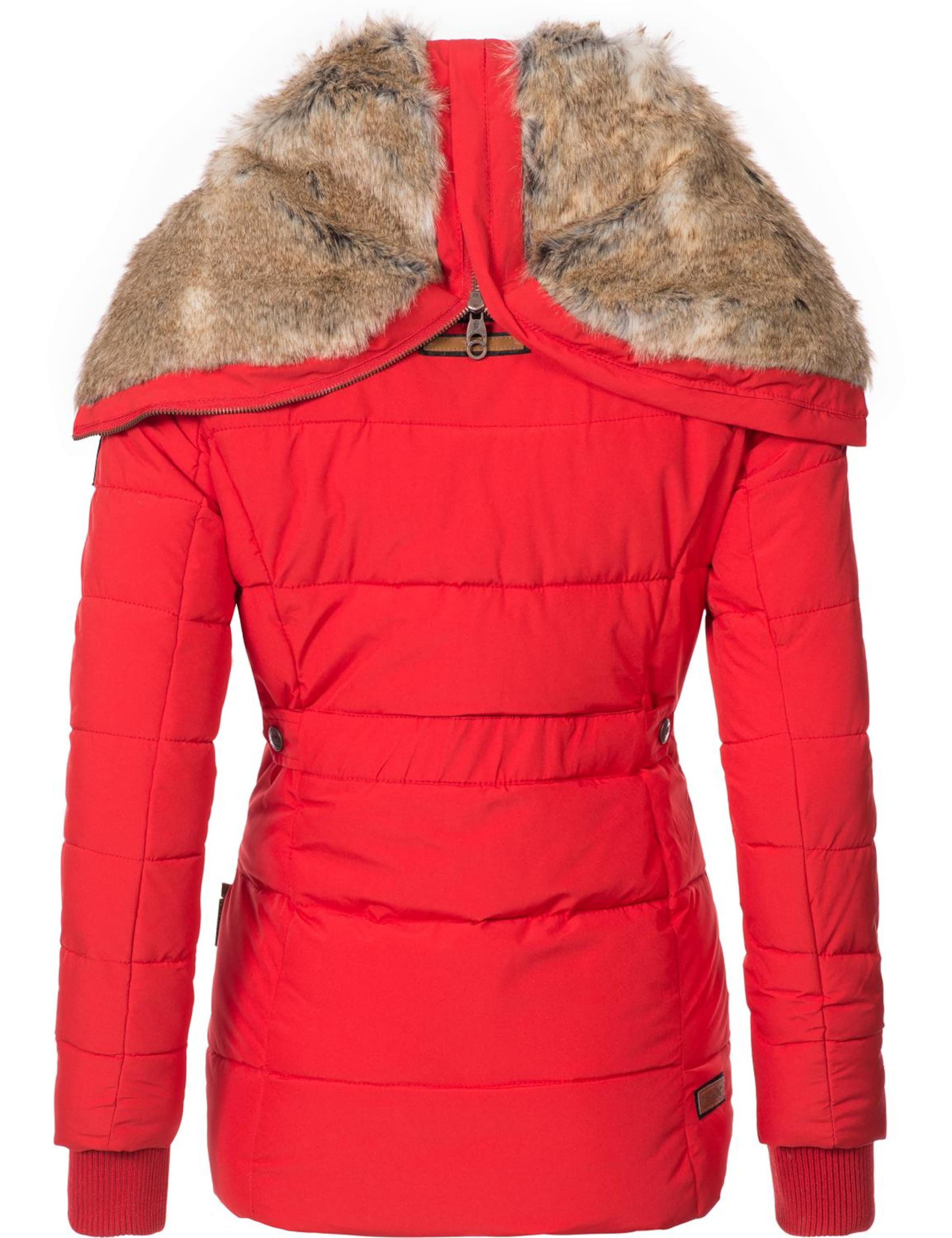 MARIKOO Winter jacket 'Nekoo' in Red