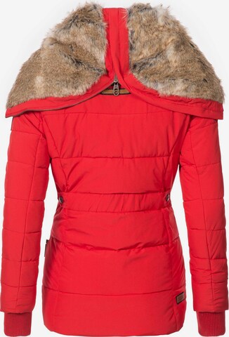 MARIKOO Winterjacke 'Nekoo' in Rot