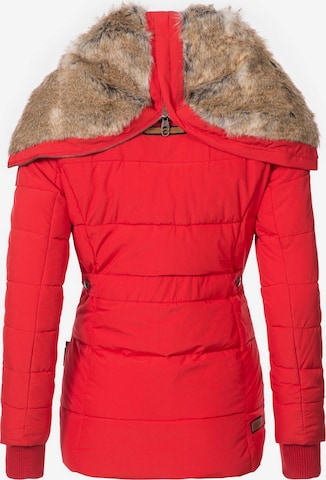 MARIKOO Winter Jacket 'Nekoo' in Red