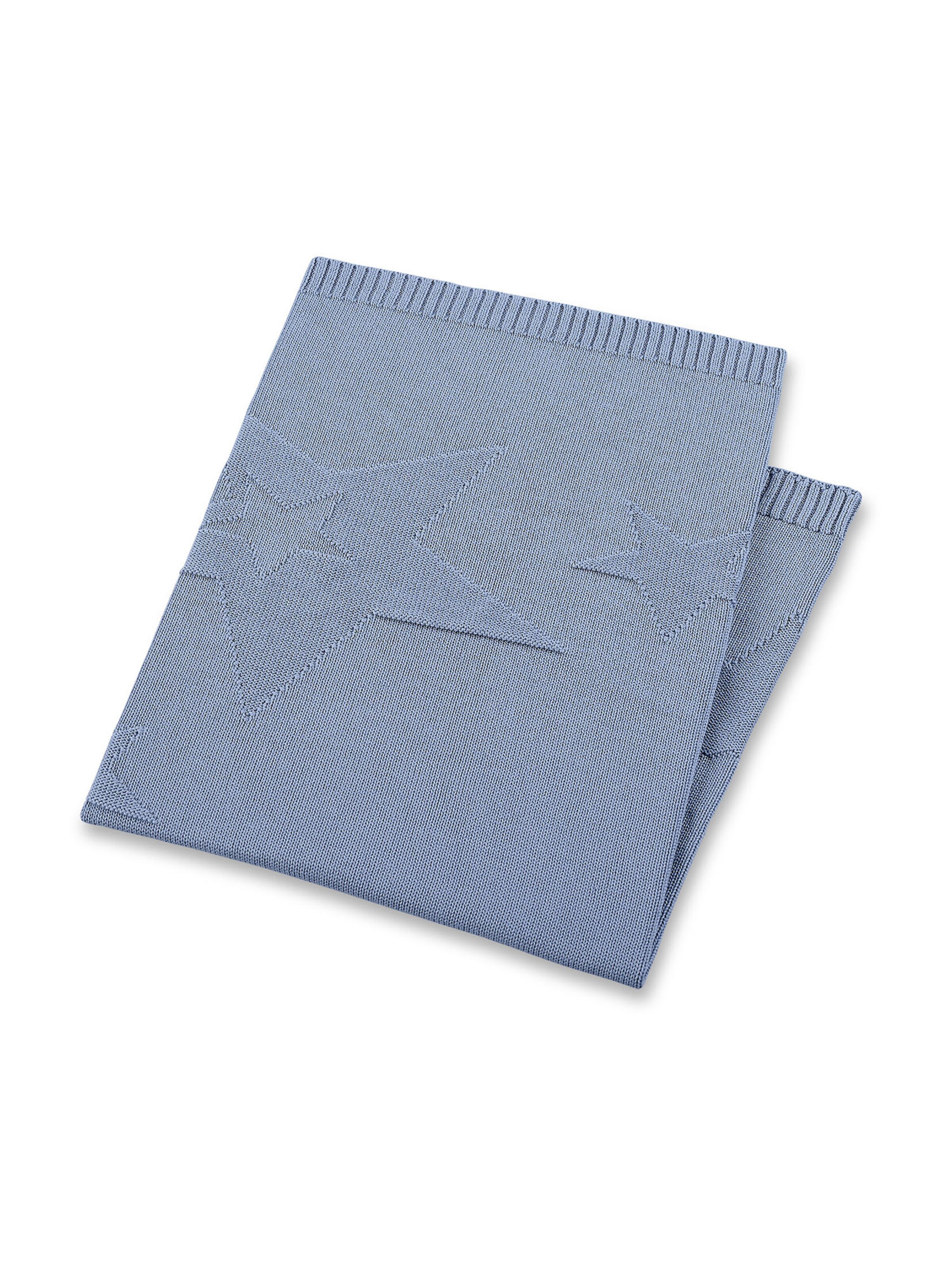 STERNTALER Schmusedecke in Blau: Vorderseite