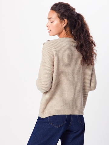 Pull-over 'JADE' ONLY en beige : derrière