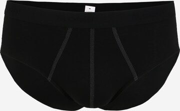 SLOGGI Regular Panty '24/7 Midi 3x2P DE' in Black: front