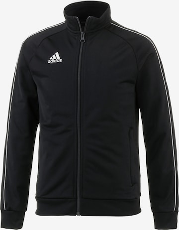 ADIDAS PERFORMANCE Athletic Jacket 'Core 18' in Black: front
